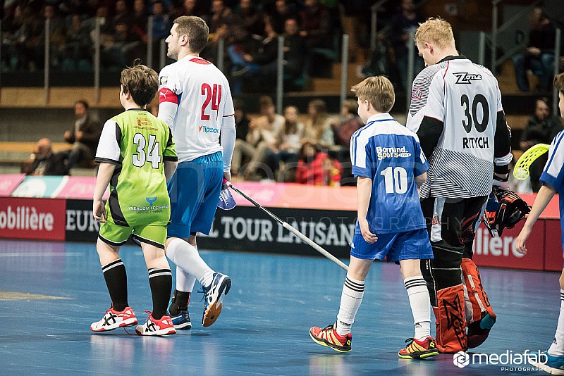 24.04.2016 - Suisse - République Tchèque - Euro Floorball Lausanne