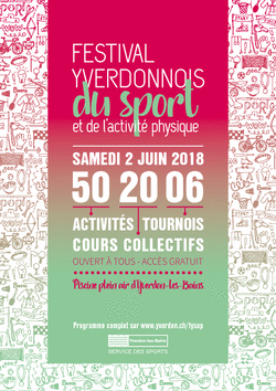 2018 - 1er Festival Yverdonnois du sport et de l'activité physique