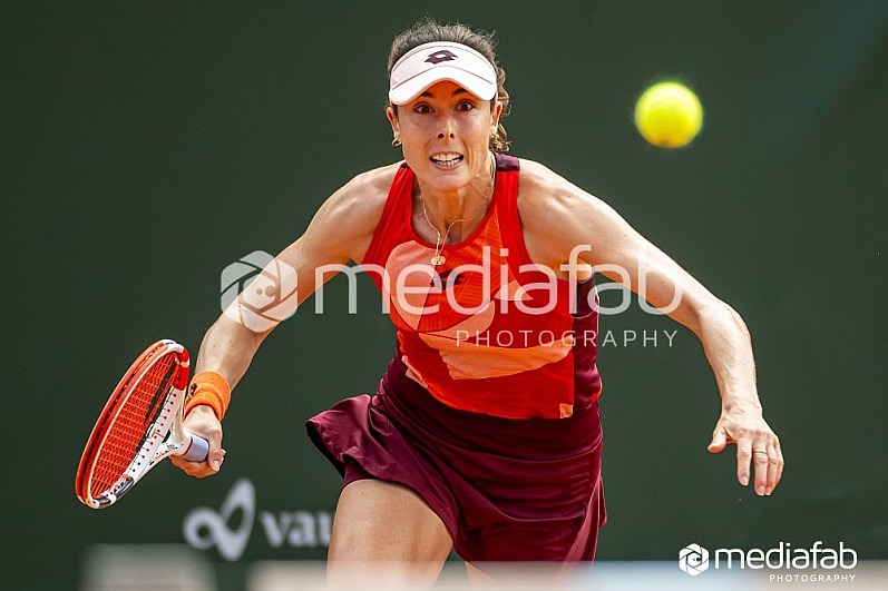 28.07.2023 - Ladies Open Lausanne 2023 - WTA 250 - Quart de finale - Diane Parry et Alize Cornet